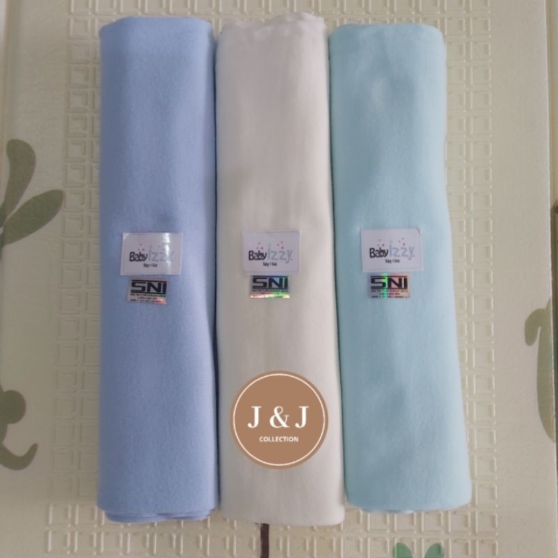 3 pcs Bedong Polos Kaos lembut ukuran 120 x 80cm