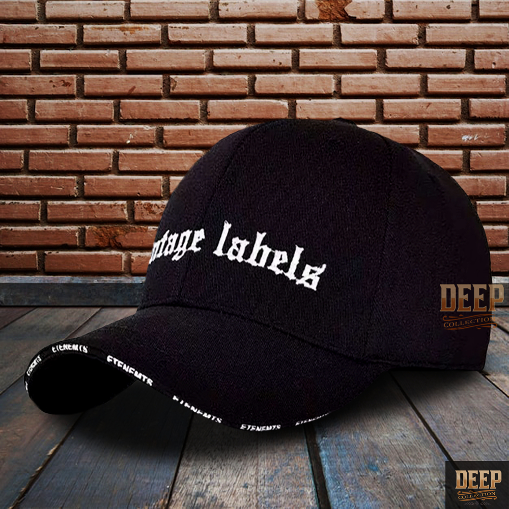 Topi Hitam Pria / Wanita Kekinian | Baseball Cap Fashion Cowok / Cewek Dewasa | Topi Keren Cowo / Ce