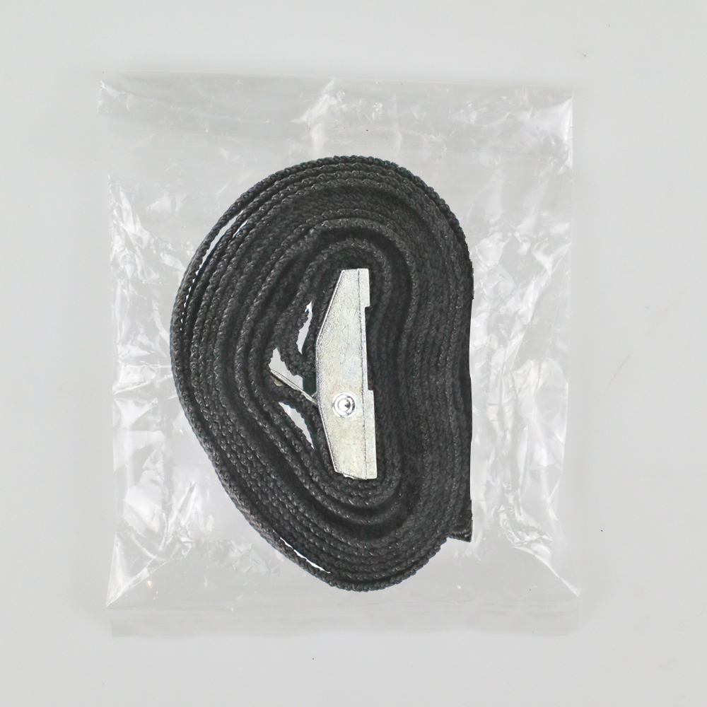 XhaoR Tali Strap Pengikat Barang Cargo Belt 2 Meter x 2.5 cm - XR2 - Black