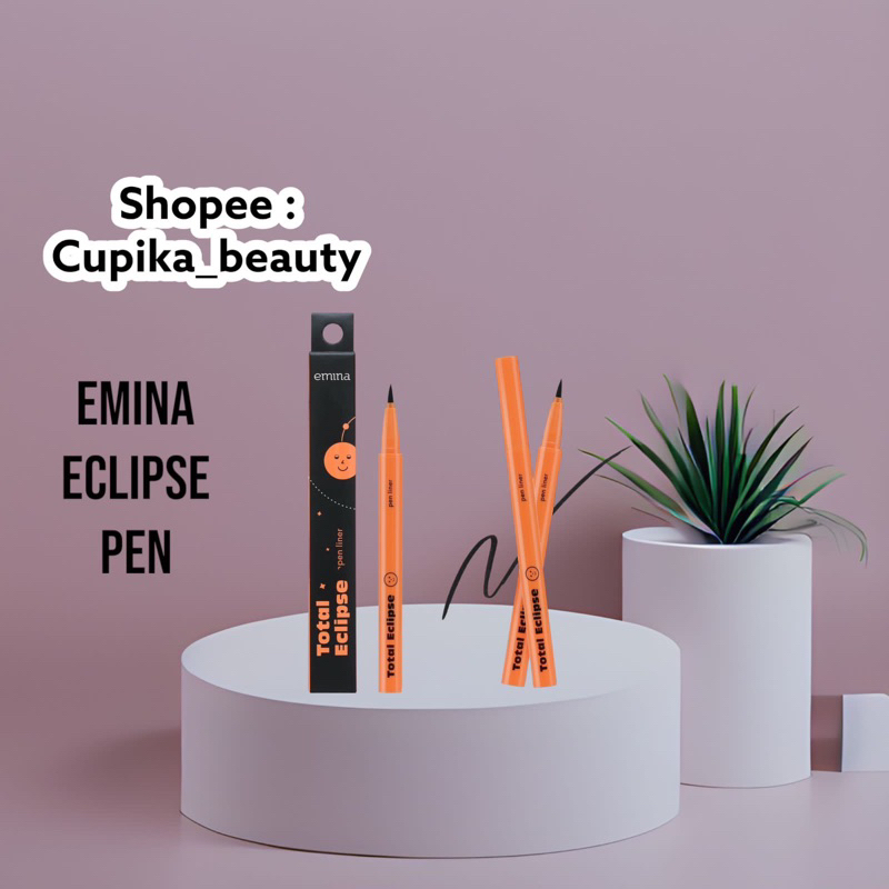 [ki.x] &lt;eyeliner pen&gt; emina total eclipse liner pen terbaru || emina eyeliner pen terbaru total eclipse