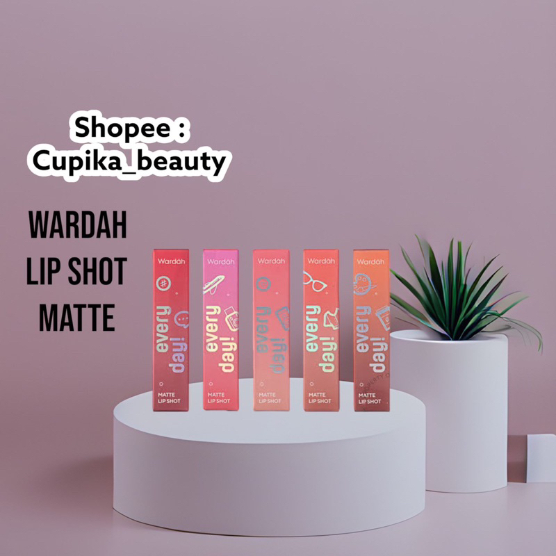 [ip]wardah lip shot matte lipcream -- lipcream wardah lip shot