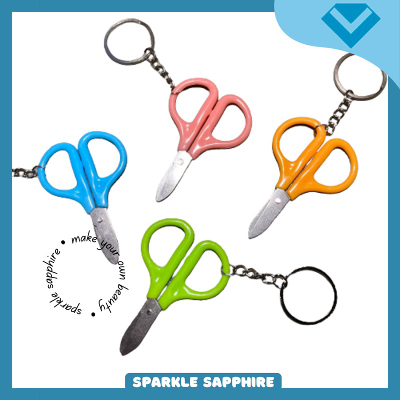 

GUNTING MINI GANCI Gantungan Kunci Gunting Travel