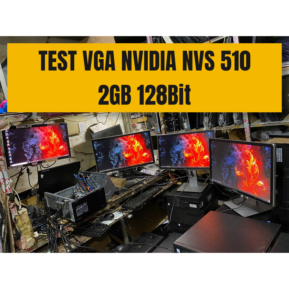 VGA Card 2Gb Support 4 View Monitor