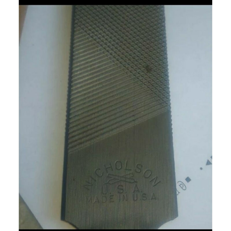 Nicholson Kikir Flat Plat 12 inch Asli USA