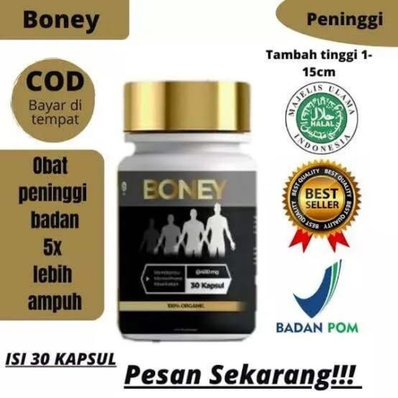 Boney peninggi badan original / Boney suplemen peninggi badan
