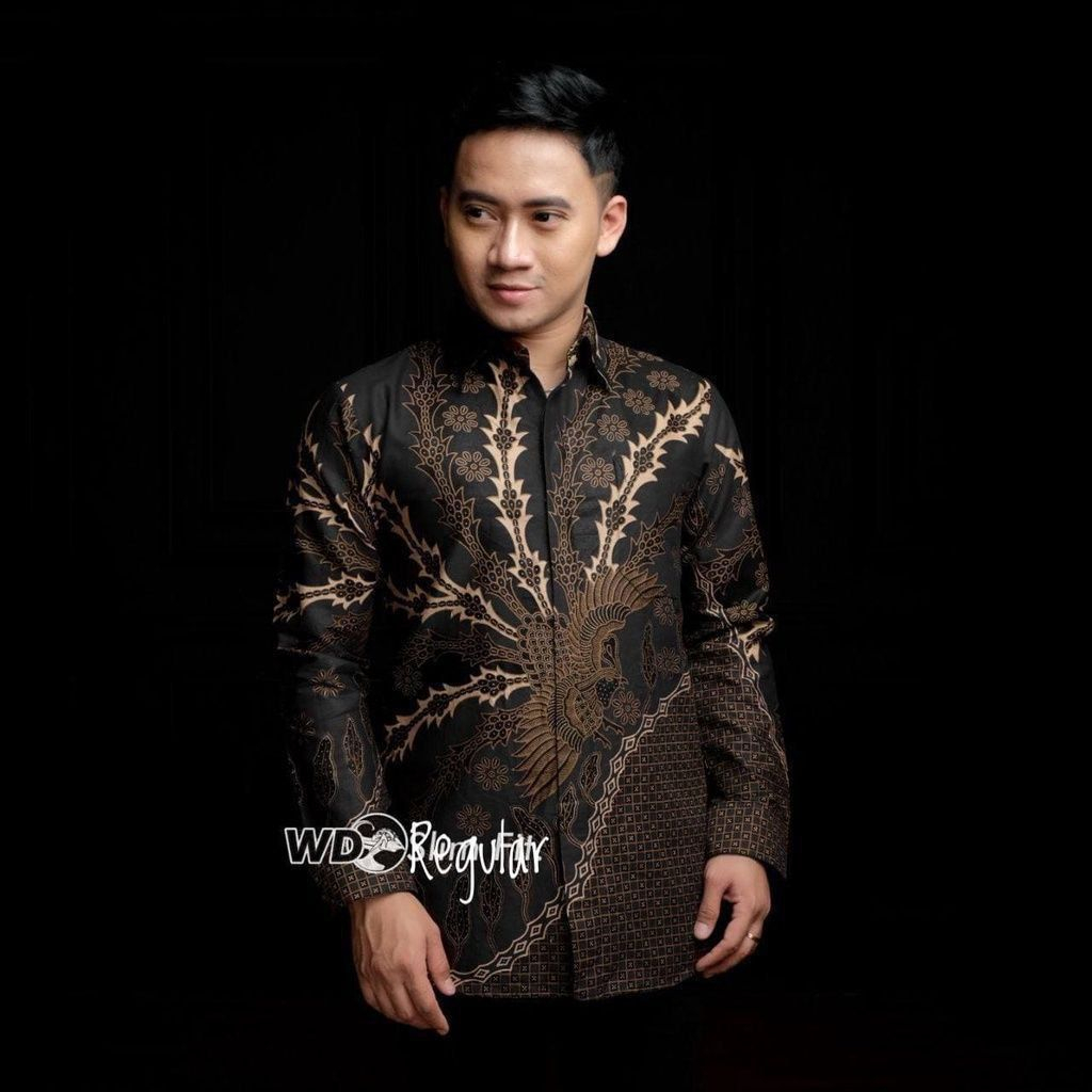 Batik Pria Kemeja Batik Pria Lengan Panjang size M L XL XXL