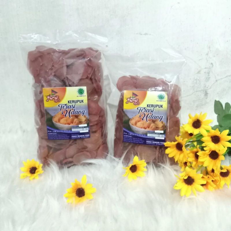 

Kerupuk Terasi Udang Renyah & Enak 500gr