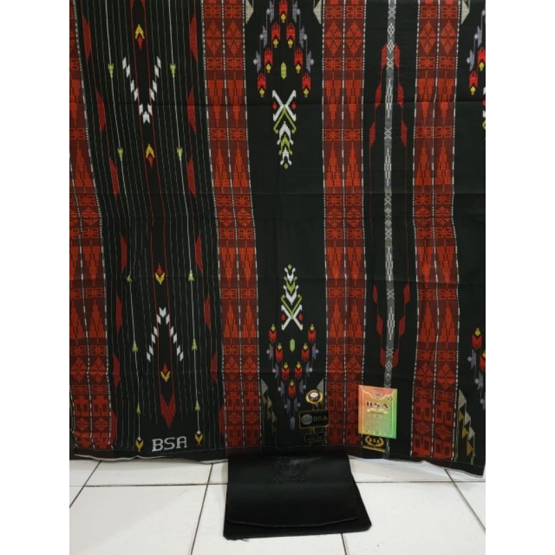 Sarung BSA full sutera Full songket BHS SGE