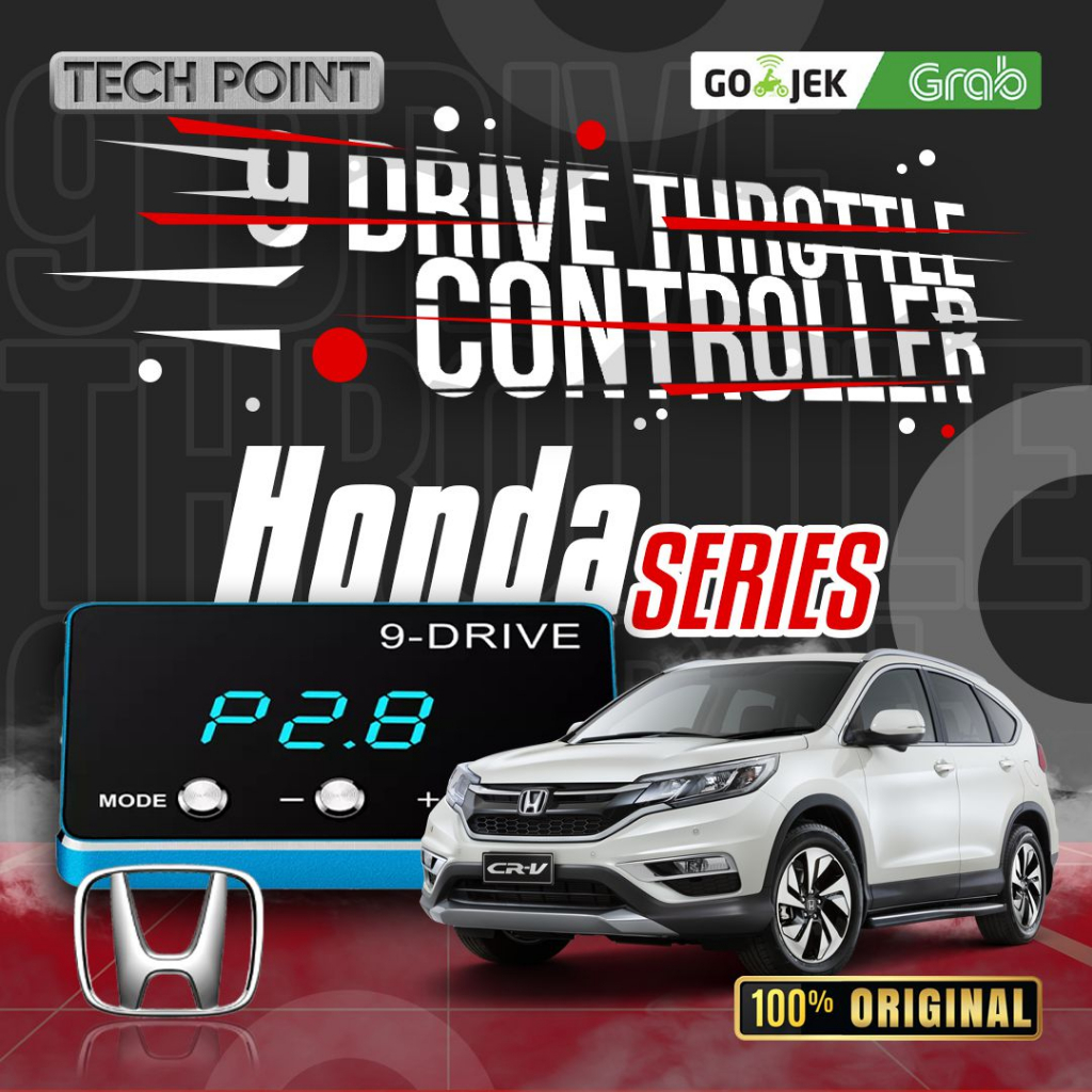 9 Drive Honda CRV CR-V Gen 4 Piggyback Throttle Controller Remap