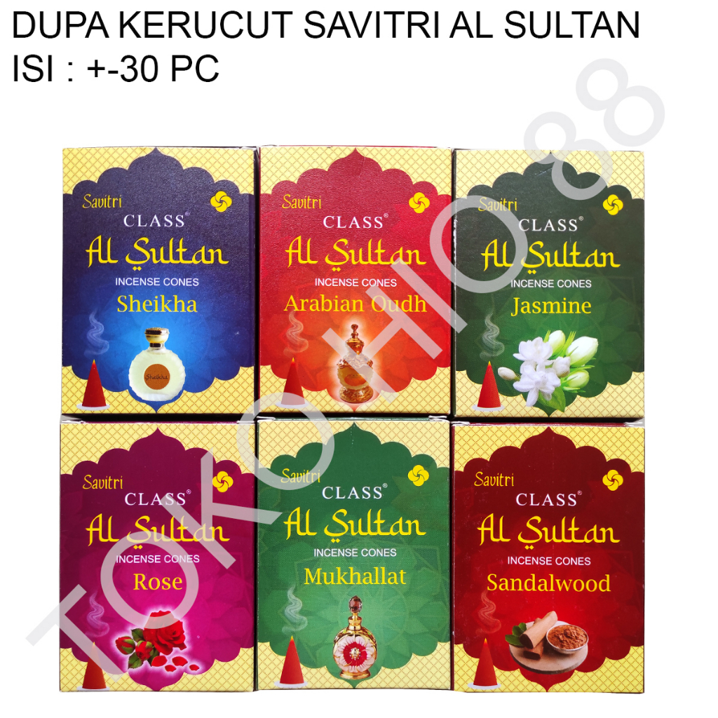 Hio Wangi Dupa Cone Kerucut India Wangi Khas Saudi Arabia Al Sultan Savitri Class