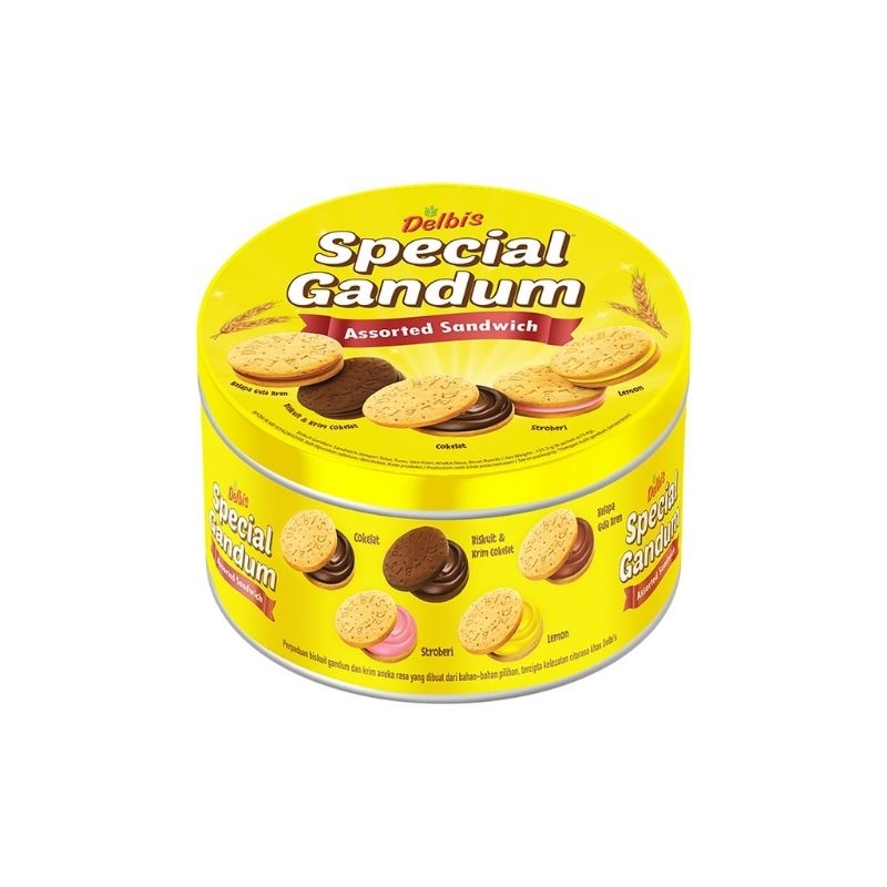 

Biskuit Kaleng Delbis Spesial Gandum 155gr
