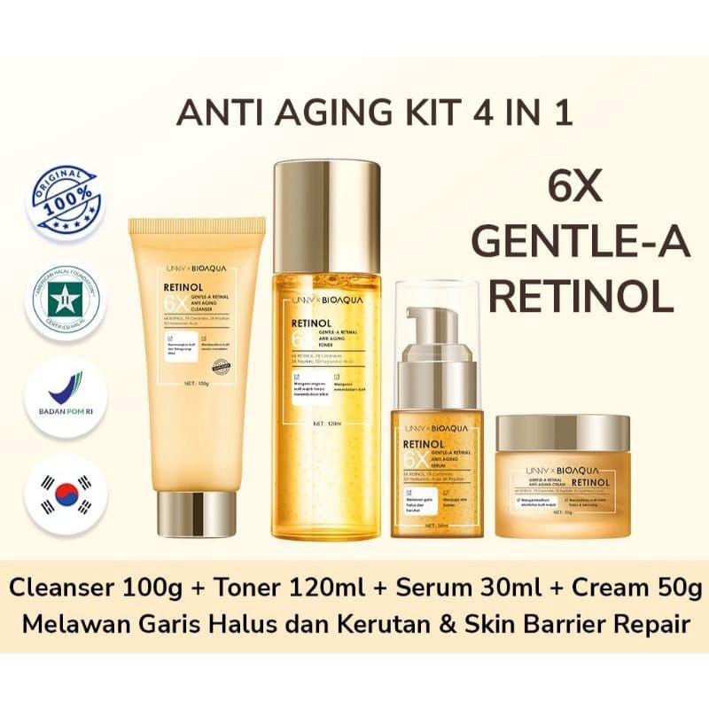 BIOAQUA 6X GENTLE A RETINOL SET