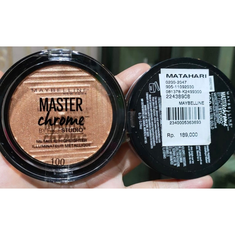 MAYBELLINE Facestudio Master Chrome Metallic Highlighter