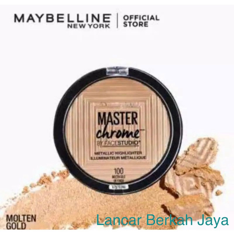 MAYBELLINE Facestudio Master Chrome Metallic Highlighter