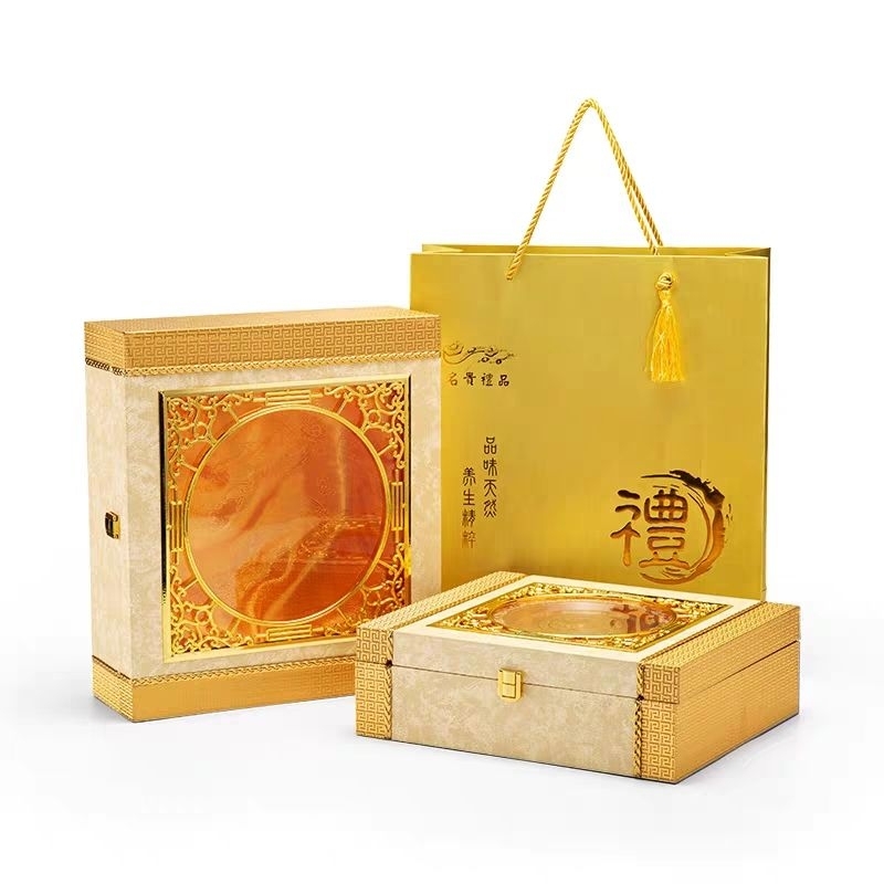 

Birdnest Gift Box Gold 350-500g 燕窝金窗礼盒 kotak sarang walet jendela emas