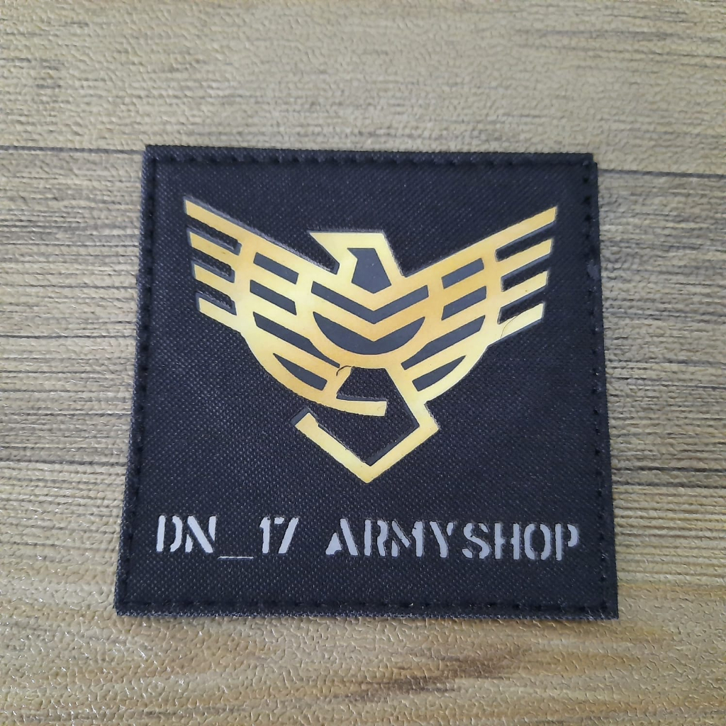 Custom Nama / Logo Patch Laser Free Design Min.3pcs