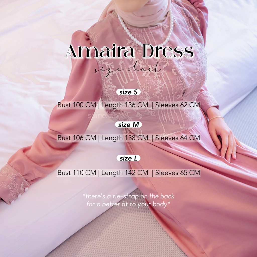 Amaira puffy Dress by Saine