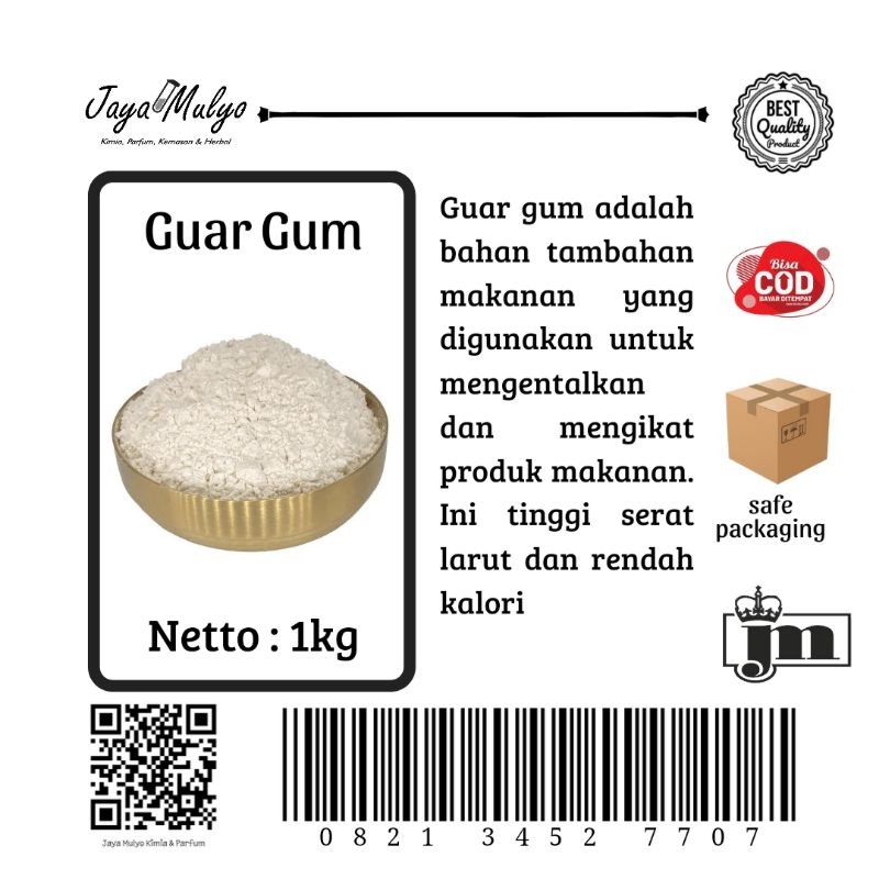 

Guar Gum (1kg)