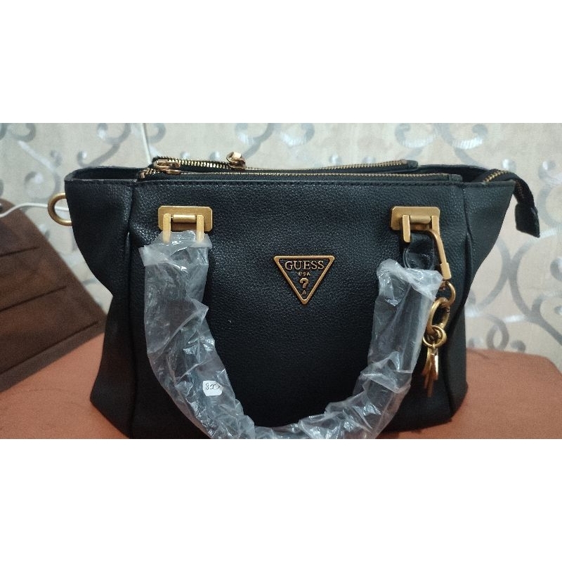 TAS WANITA GUESS DESTINY BLACK ORIGINAL