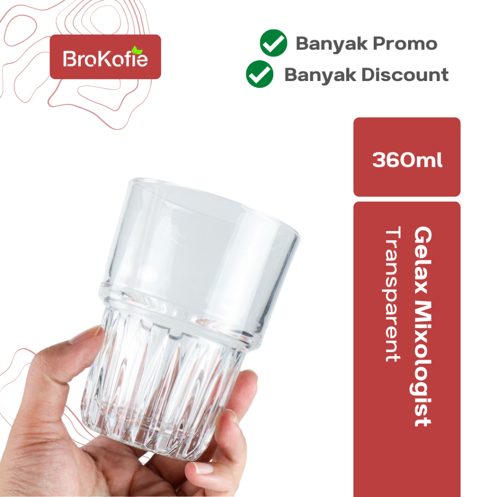 Gelas Mixologist Havana Cafe Kopi Susu Mocktail 320ml