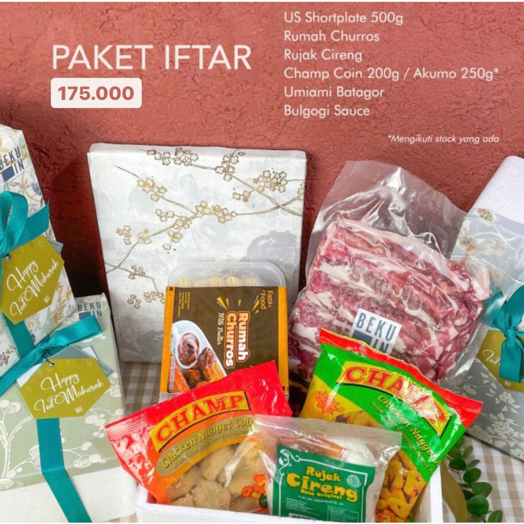 

Paket Hampers IFTAR ( Paket Lebaran Ied Mubarak )