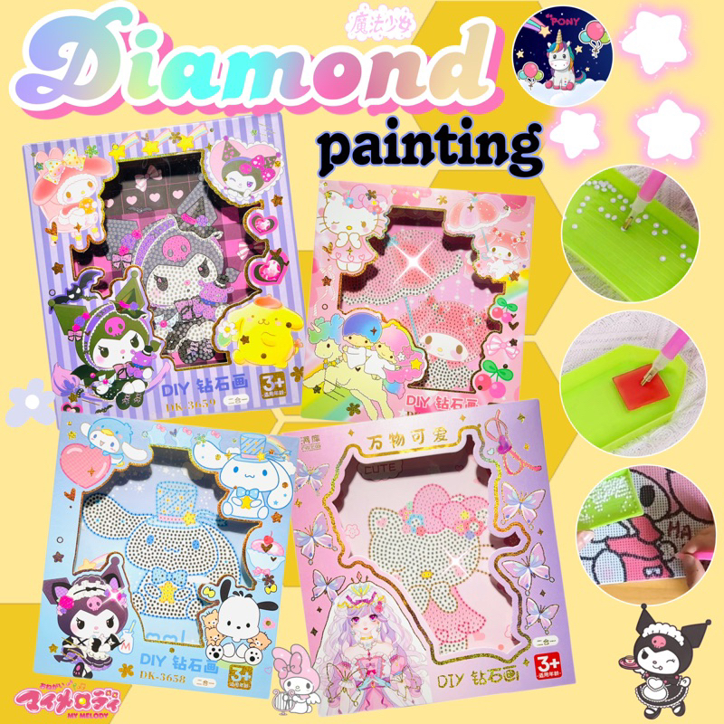 Diamond Painting DIY cute mainan anak