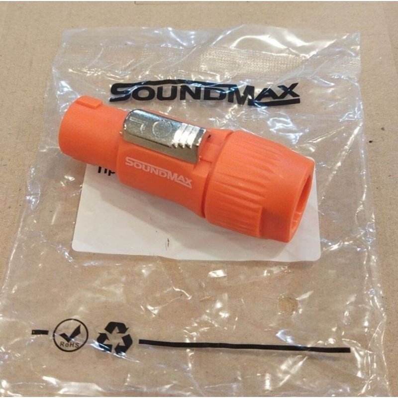 Jack Speakon SOUNDMAX Original jek speaker Orange