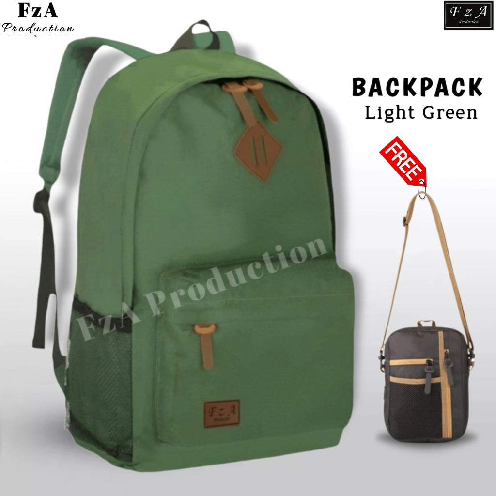 FzA Official - Tas Ransel Punggung Distro Casual Pria Wanita / Tas Ransel Laptop Backpack Original - LGSL