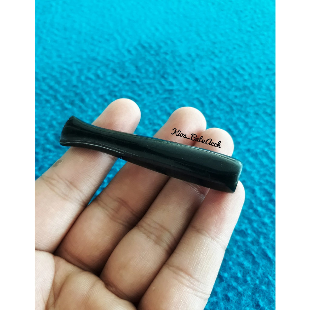 Aksesoris Batu Giok Black Jade Original Asli Aceh New Model