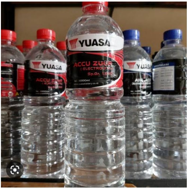 Air aki & Air ZuurYuasa Original 100 % yuasa KHUSUS HARGA ECER