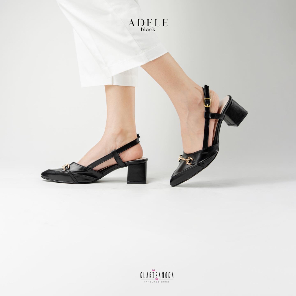 GLARISAMODA Adele heels 5cm / heels wanita / heels pesta / heels nyaman empuk / sepatu kerja sepatu wanita