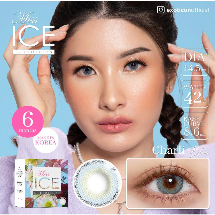SOFTLENS MISS ICE MINUS (-0.50 s/d -2.75) BY EXOTICON