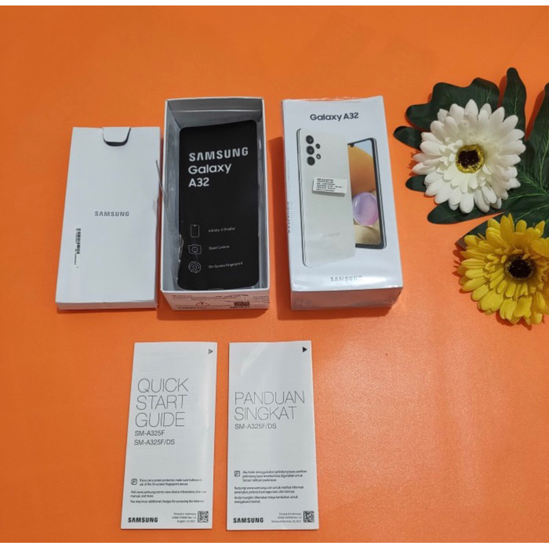 Dus Box Samsung Galaxy A32 White Resmi Sein Original 100% Copotan