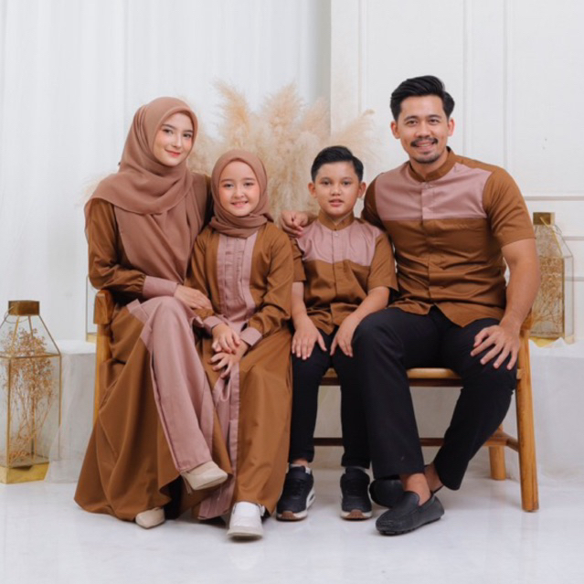 MAWADDAH  DRESS DEWASA IBU FAMILY SET TOYOBO BY HAWACORNER BUSUI FRIENDLY