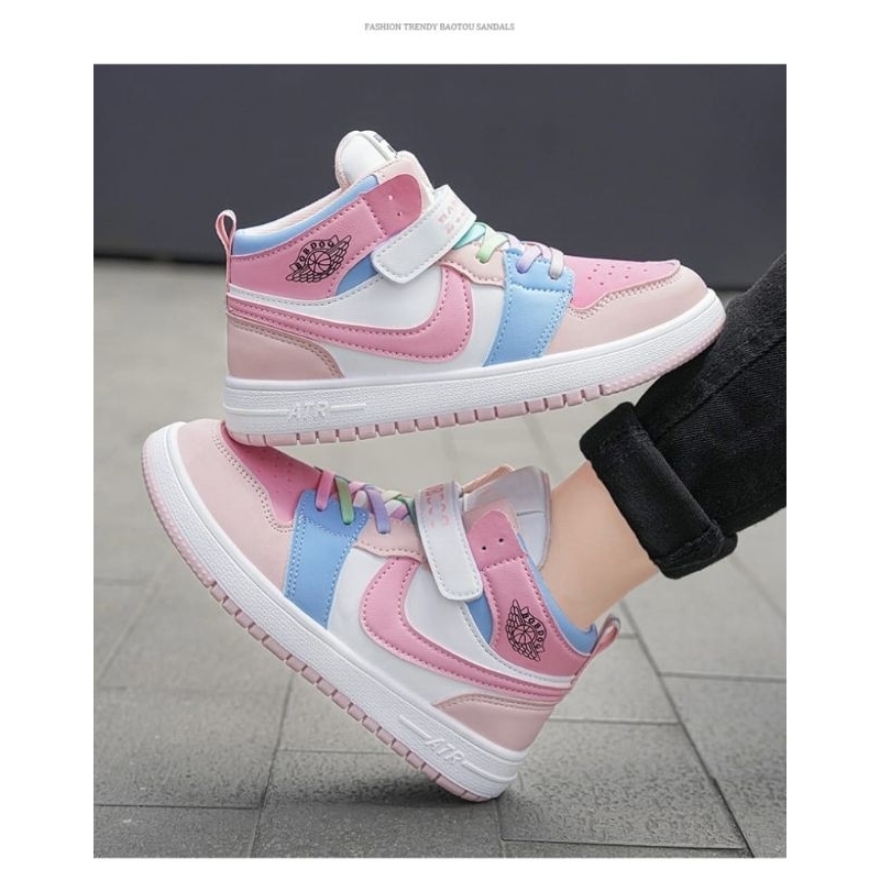 Bobozai sepatu anak boot cowok kids import shoes s322