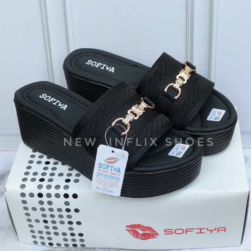 [BEST SELLER] TERBARU Sandal Wedges Sofiya Kekinian MODEL TERBARU / SANDAL PESTA SOFIYA KEKINIAN TER