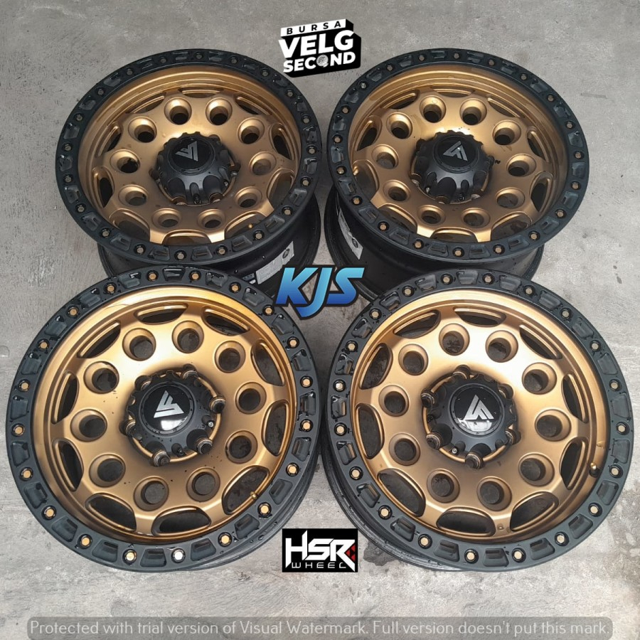 Velg Mobil Bekas Ring 17 FUEL R17X9 Lubang 6X139,7 ET15