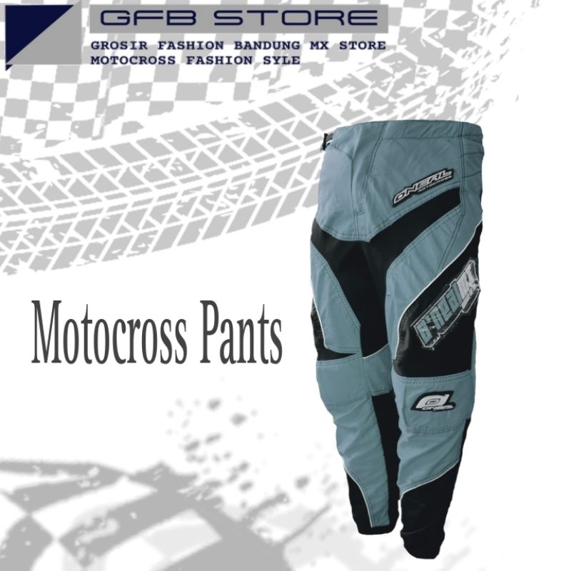 Celana Motor Cross Traill Motocross Pants Catton American Drill