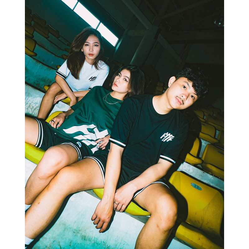 HTTP - Stripe Black - T Shirt Pria Unisex Baju Wanita Kaos Motif