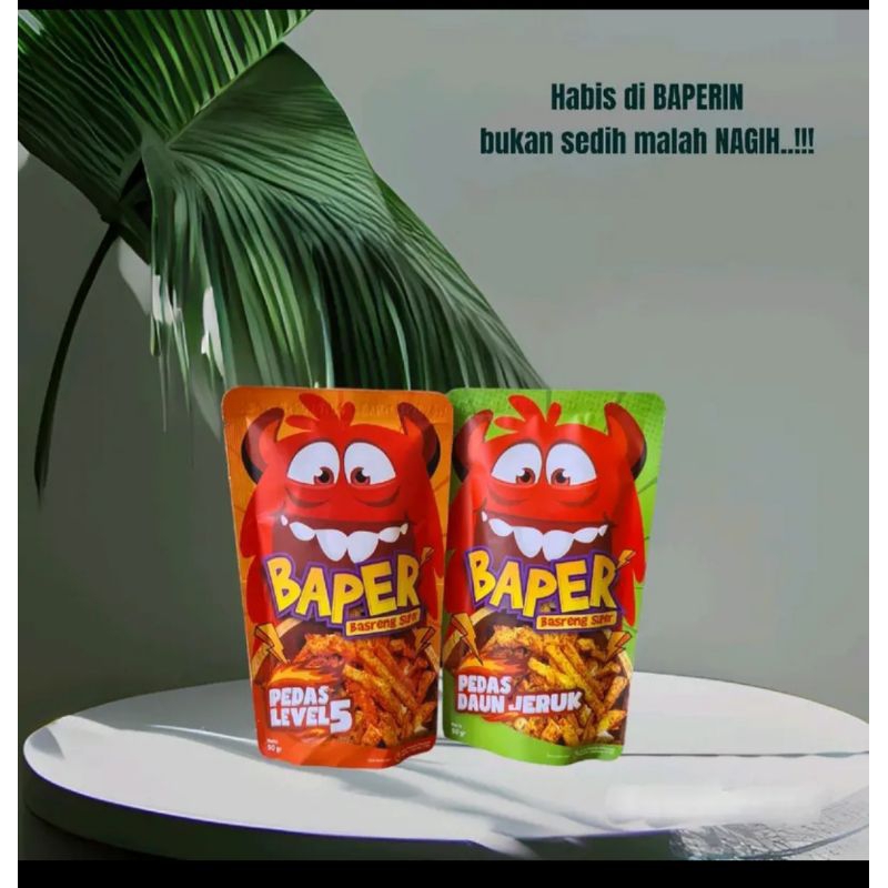 Cemilan Viral Basreng Super BAPER (50gr)