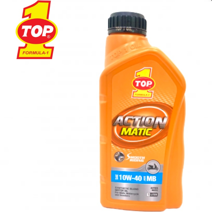 OLI MESIN MOTOR MATIC TOP 1 ACTION MATIC 10W40 1LITER