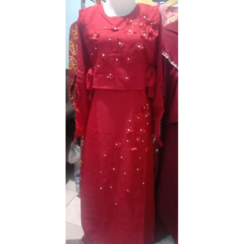 GAMIS OZIAS mutiara screp import ld 108