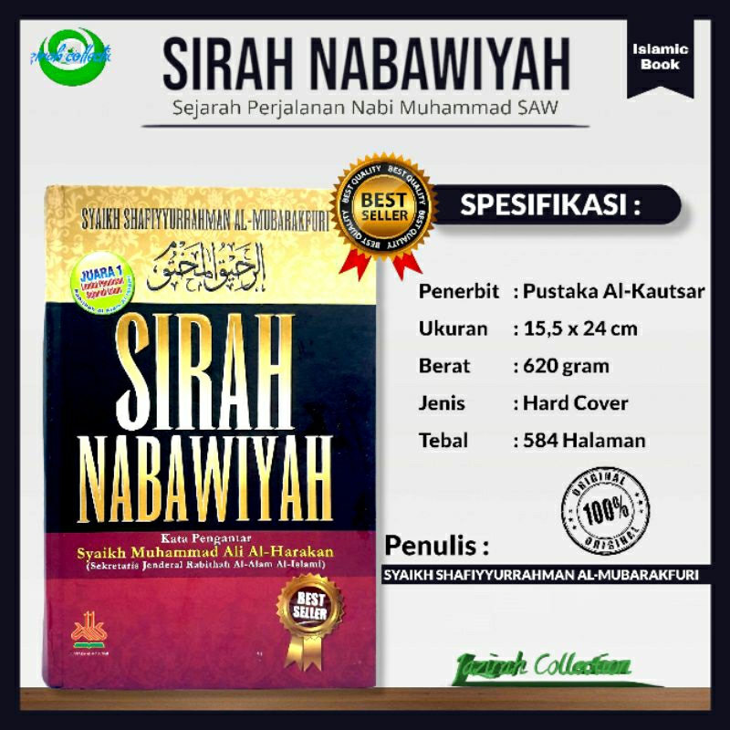 BUKU SIRAH NABAWIYAH SEJARAH HIDUP RASULULLAH _SIRAH NABI MUHAMMAD SAW