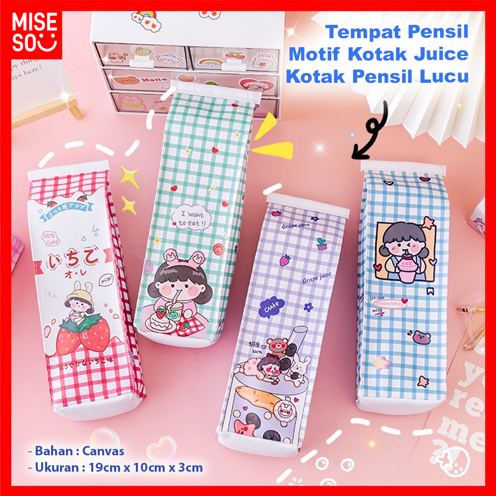 

Tas Pensil Unik Kotak Pensil Lucu Tempat Pensil Motif Kotak Juice ℳ 633