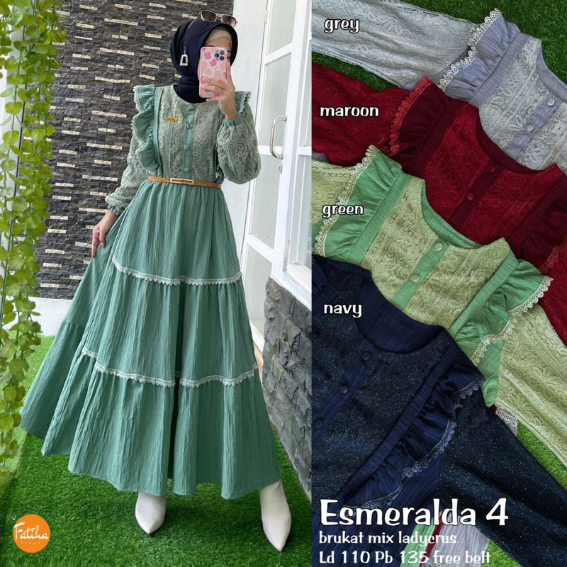 Esmeralda Glamour Dress