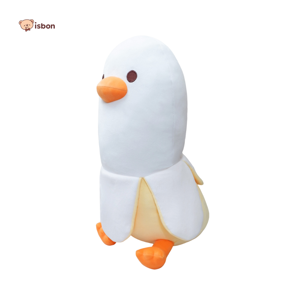 ISTANA BONEKA Pisang Bana dan Nana Duck Karakter Bebek Lucu Bisa Untuk Guling Anak Hadiah Ulang Tahun premium banana fruit