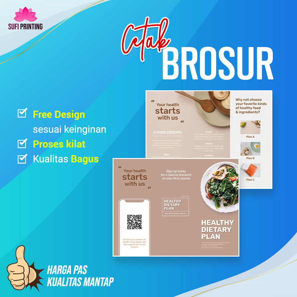 

Cetak Brosur A4 A5 Murah Free Design