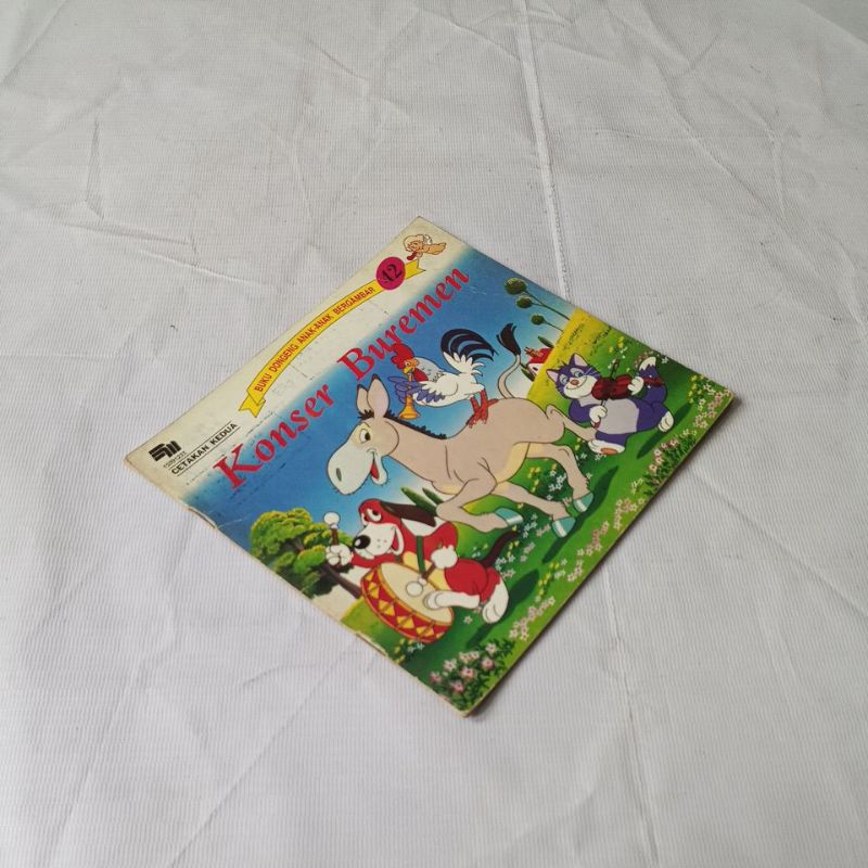 buku dongeng anak-anak bergambar KONSER BUREMEN
