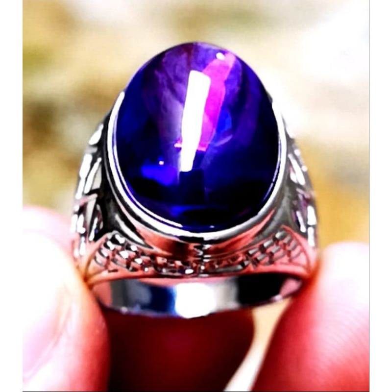 batu permata kecubung ungu kecubung bungur super mewah termurah HQ