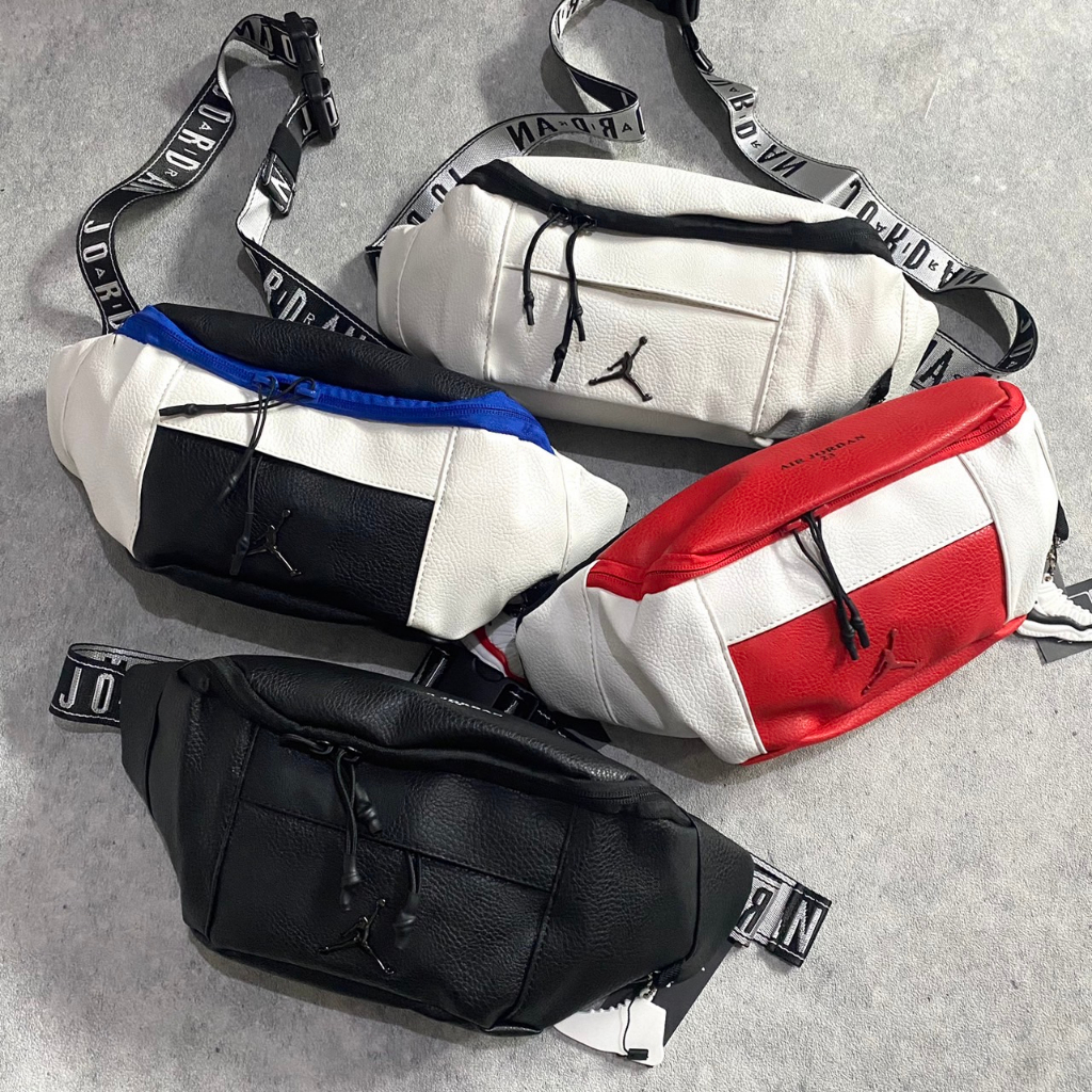 SALE WAISTBAG JORDAN LEATHER HQ / TAS SELEMPANG JORDAN